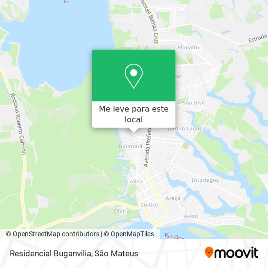 Residencial Buganvilia mapa