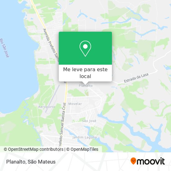 Planalto mapa
