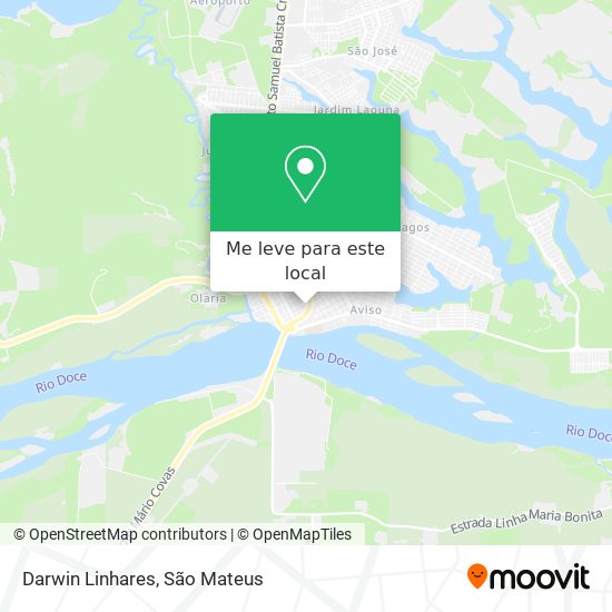 Darwin Linhares mapa
