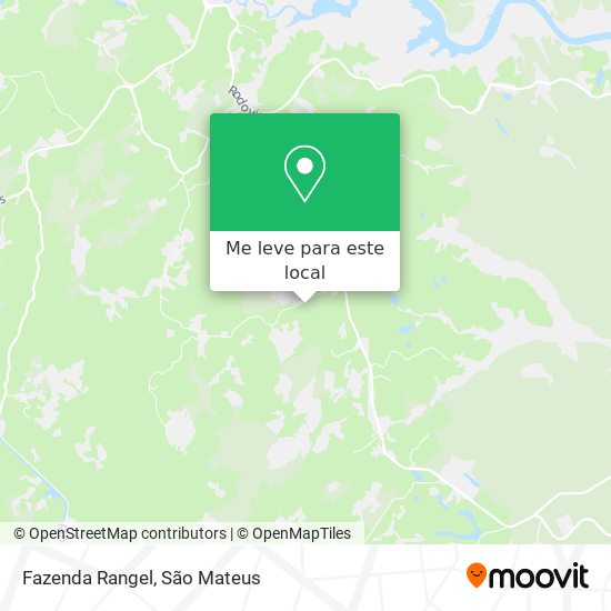 Fazenda Rangel mapa