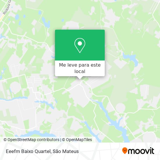 Eeefm Baixo Quartel mapa