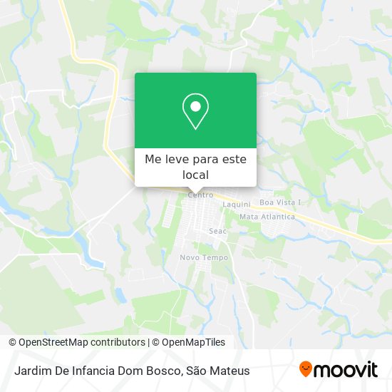 Jardim De Infancia Dom Bosco mapa