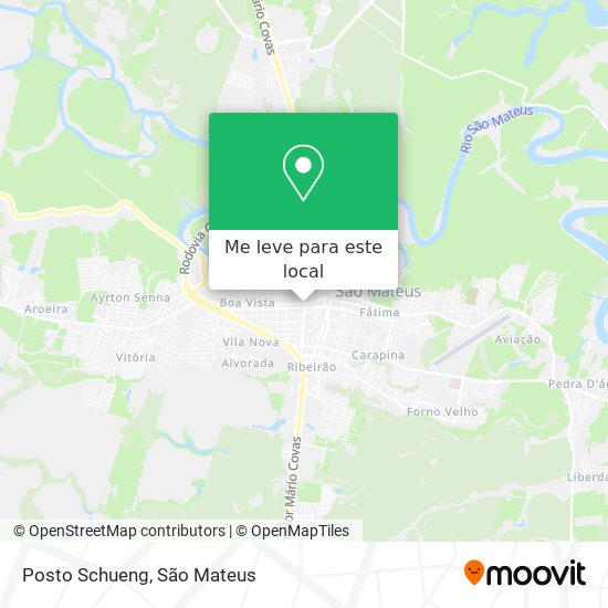 Posto Schueng mapa