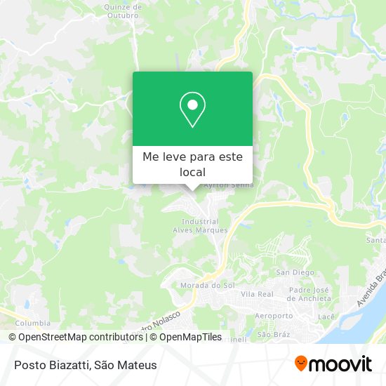Posto Biazatti mapa