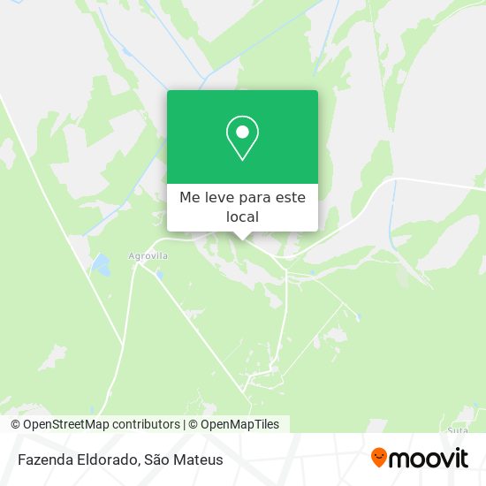 Fazenda Eldorado mapa