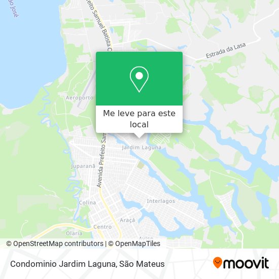 Condominio Jardim Laguna mapa