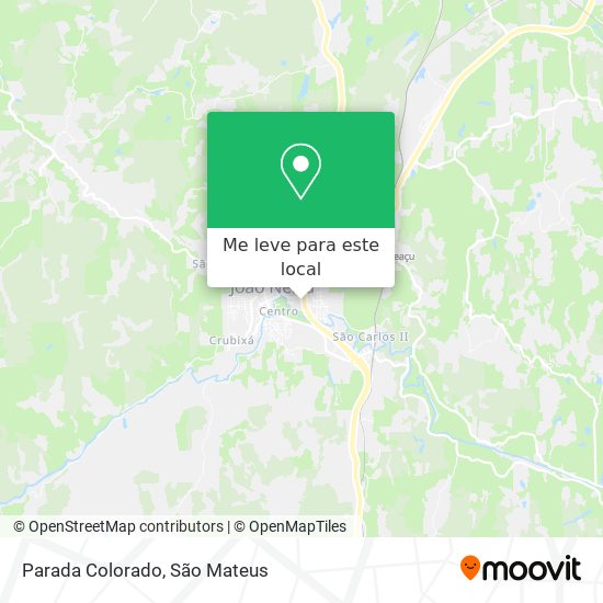 Parada Colorado mapa