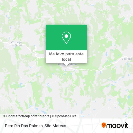 Pem Rio Das Palmas mapa