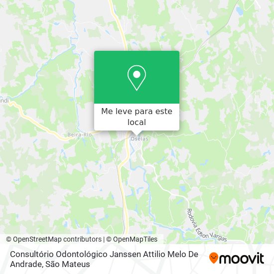 Consultório Odontológico Janssen Attilio Melo De Andrade mapa