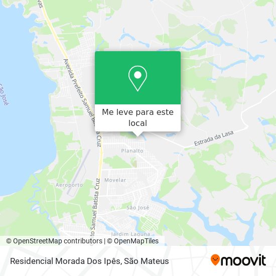 Residencial Morada Dos Ipês mapa