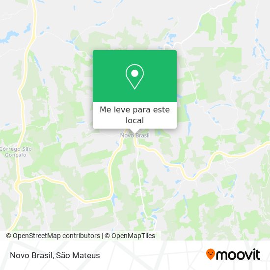 Novo Brasil mapa
