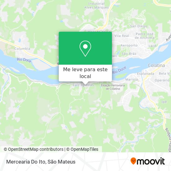 Mercearia Do Ito mapa
