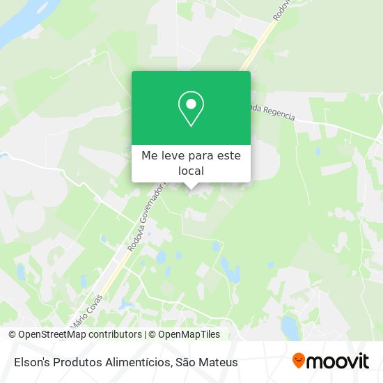 Elson's Produtos Alimentícios mapa