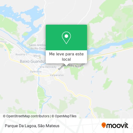 Parque Da Lagoa mapa