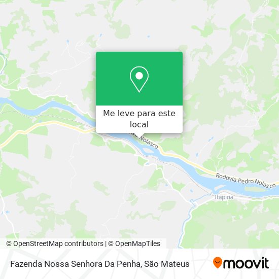 Fazenda Nossa Senhora Da Penha mapa