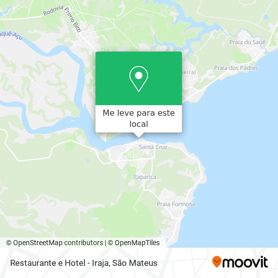 Restaurante e Hotel - Iraja mapa