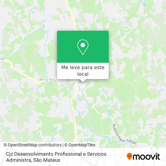 Cjz Desenvolvimento Profissional e Servicos Administra mapa