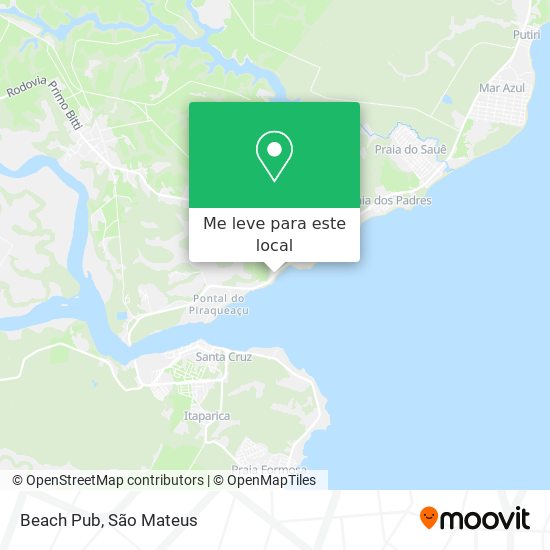Beach Pub mapa