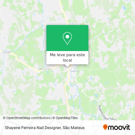 Shayene Ferreira Nail Designer mapa