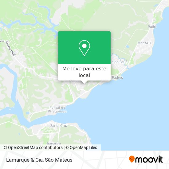 Lamarque & Cia mapa