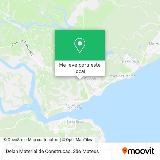 Delan Material de Construcao mapa