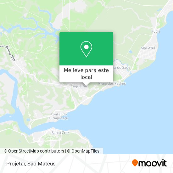 Projetar mapa