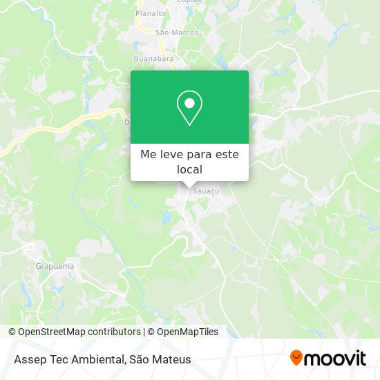 Assep Tec Ambiental mapa