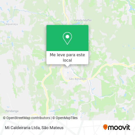 Mi Caldeiraria Ltda mapa