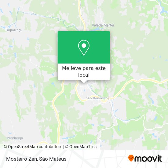 Mosteiro Zen mapa