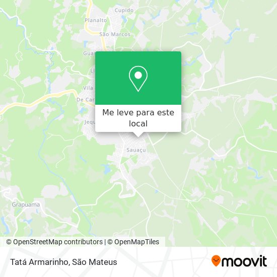 Tatá Armarinho mapa