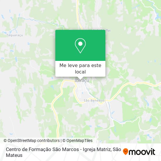 Centro de Formação São Marcos - Igreja Matriz mapa