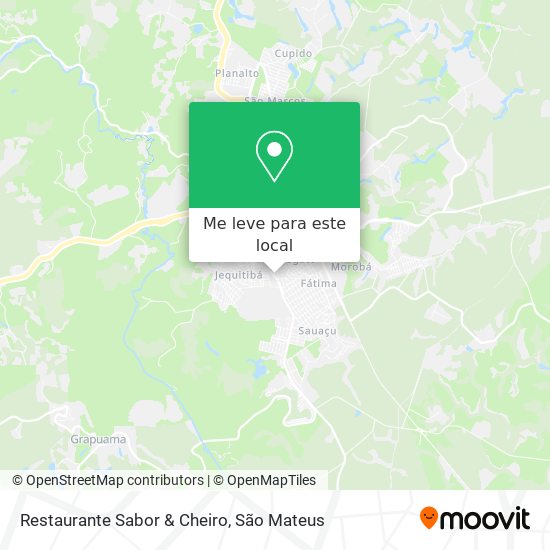 Restaurante Sabor & Cheiro mapa