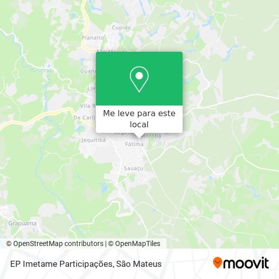 EP Imetame Participações mapa