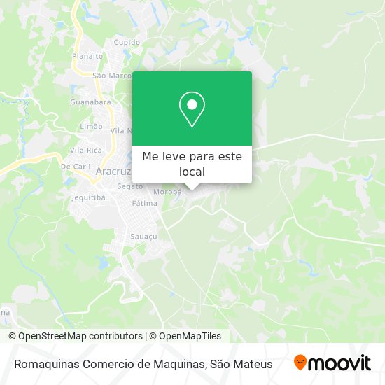 Romaquinas Comercio de Maquinas mapa
