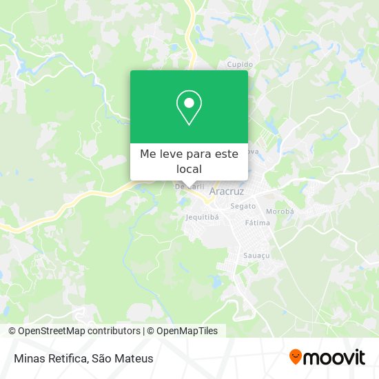 Minas Retifica mapa