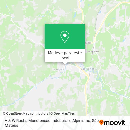 V & W Rocha Manutencao Industrial e Alpinismo mapa