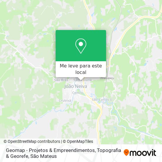 Geomap - Projetos & Empreendimentos, Topografia & Georefe mapa