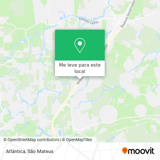 Atlântica mapa