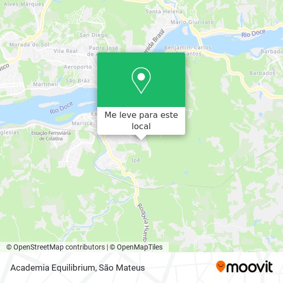 Academia Equilibrium mapa
