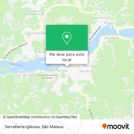 Serralheria Iglésias mapa