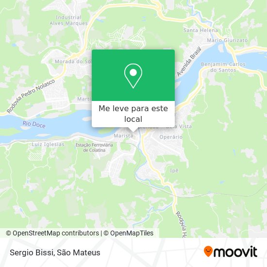 Sergio Bissi mapa