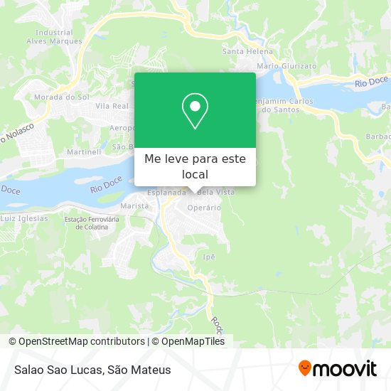 Salao Sao Lucas mapa