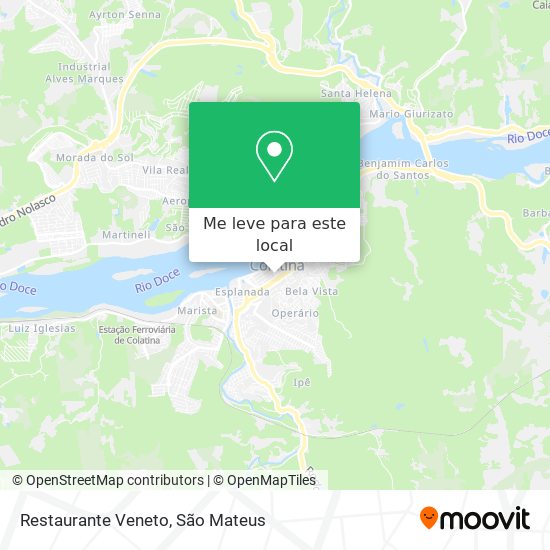 Restaurante Veneto mapa