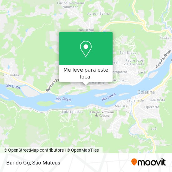 Bar do Gg mapa