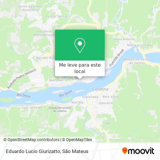 Eduardo Lucio Giurizatto mapa