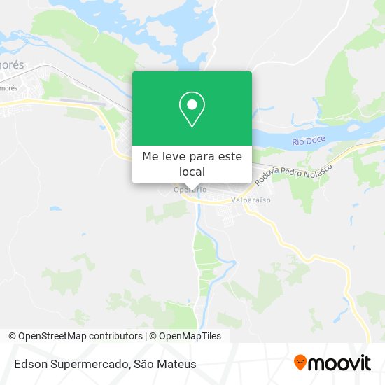 Edson Supermercado mapa