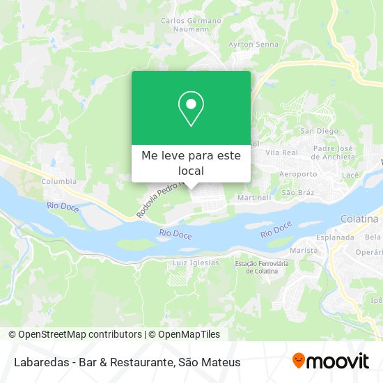 Labaredas - Bar & Restaurante mapa