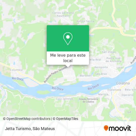 Jetta Turismo mapa