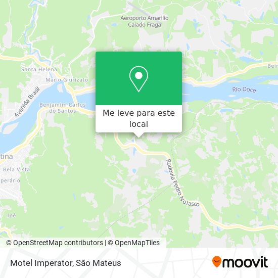 Motel Imperator mapa