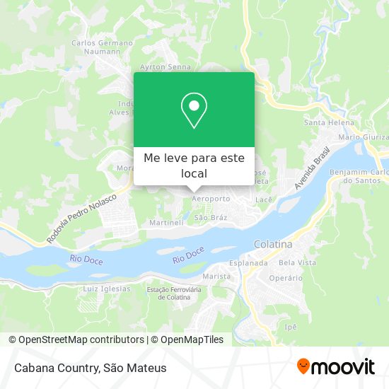 Cabana Country mapa